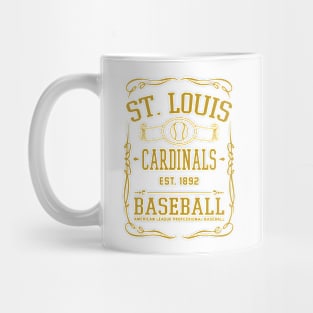 Vintage Cardinals American Baseball Mug